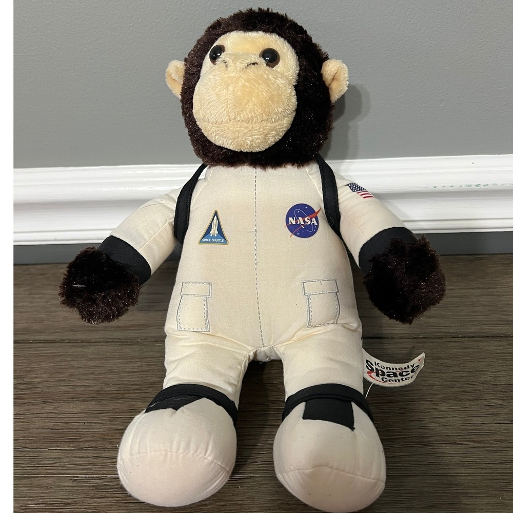 NASA Kennedy Space Center Astronaut Monkey‎ Plush Chimp Stuffed Toy
